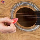 10pcs Guitar Picks Acoustic Electric Plectrums Assorted Colors Thin 0 46mm Color
