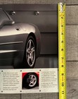 1997 Silver Corvette Three-panel Poster Only  25x10