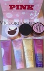 Mix Lot Of 7 Victoria Pink Body Lotions 8 Oz body Scrubs 10 Oz New