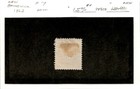 New Brunswick  Postage Stamp   7 Mint Hinged  1863 Queen Victoria  ac 