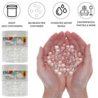 Leisure Arts Bundle Hyrdated Water Beads Clear 8pc