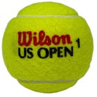 Roger Federer Signed Autographed Wilson Us Open Tennis Ball Beckett Bas Coa