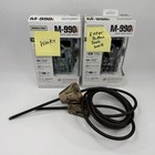Lot Of  2  Moultrie M-990i Infrared Trail 10 mp Digital Game Camera  camo  Read
