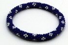 American Flag Style Stacked Bracelets Nepal Glass Seed Bead Bracelet Bracelts