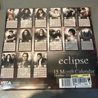  factory Sealed  brand New  The Twilight Saga Eclipse 15 Month Calendar