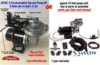 12 Volt Electric Vacuum Pump Brake Booster Vacuum Pump 18-24  Vac   plug   Play 