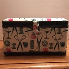 Singer Large Padded Sewing Basket Kit With Handle - Sew And Stow W  Accessories