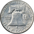 1963-p Franklin Half Dollar Pcgs Ms64 Fbl Great Eye Appeal Strong Strike