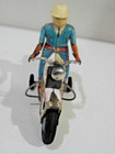Hadson Police Friction Tin Motorcycle 10 - Made N Japan-works