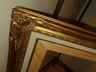 Gorgeous Vtg Large Ornate Gold Wood Baroque Frame Rococo Victorian Fits 16 x20 