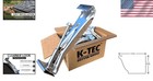 10 Pack Aluminum Hidden Gutter Hangers 5 Inch - Durable Weather-resistant Design