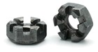 Plain Steel Slotted Hex Nut Carbon Steel Castle Nuts - Select Size   Qty
