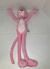 Vintage Pink Panther Plush Stuffed Soft Toy Animal Big Doll Toy Baby Kids 24   