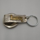 Vintage Lu 479  brother  Beaumont Texas Star Keychain Bill Clip Handcrafted Usa