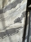 Adidas Big Boys Athletic Sports Pants Youth Large 14 16 White Gray