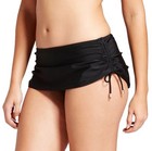 New Merona Black Swim Skirt Bottoms Size Medium