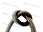 50 Ft 1 0 Gauge Oversized Awg Black Power Ground Wire W Spool Sky High Car Audio