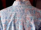 Mens Authentic Vintage Hawaiian Cotton Shirt   Pacific Coast   Made In Hawaii L