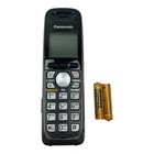 Panasonic Kx-tga652 Cordless Expansion Handset Phone Kx-tga652b  batteries Works