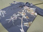 Vintage Silk Kimono Shirt Authentic Japanese Fabric Aloha Hawaii Style Size M