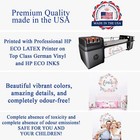 Unicorn Name Wall Decal Monogram Full Color Nursery Decor Vinyl Sticker Sd63