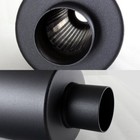 4  N1 Slant Tip 2 5  Inlet Black Stainless T304 Racing Exhaust Muffler silencer