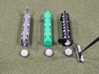Golf Ball Retriever  Putting Green Dispenser Tube  Practice Mat Training Aid