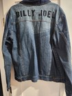 Rare Billy Joel In Concert Denim Jacket New York State Of Mind - Xl