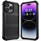 For Apple Iphone 14 Pro Phone Case Protective Hybrid 2in1 Layers Rubber Cover