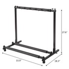 5 Guitar Stand Five Instrument Display Rack Folding Nice Quality