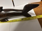 Hand Carved Wooden Beautiful Great White Shark 15  Heavy