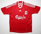 Liverpool 2008 2010 Home  8 Steven Gerrard Football Shirt Jersey Adidas Sz Youth