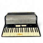 Vtg 1950   s Accordion Marked 2081 Made In Italy 41 Keys In Hard Case Works 