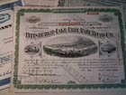 Sling s      Vintage 8 Railroad Stock Certificates Beautiful      Art Retails 89 99
