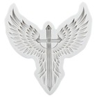 Cross Angel Wing Polymer Clay Mold Wing Cross Silicone Molds For Epoxy Resin Ca