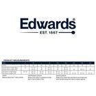 Edwards Garments 1295 Men s Lightweight Long Sleeve Poplin Tall Shirt
