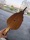 Large Fireplace Bellows Vintage Leather Wood Copper Functional Stoke Fire Su