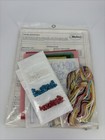 Vintage Malina Needlecraft Felt Jeweled Ornaments Kit Bucilla Style Christmas