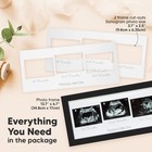 Keababies Baby Sonogram Picture Frames - Trio Ultrasound Picture Frames  First