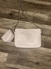 Versace Jeans Pink Pebbled Leather Small Crossbody Chain Strap Bag W  Pouch