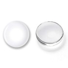 Enenes 50mm Round Glass Cabochons 25pcs Clear 50mm 25pcs  