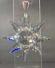 First Annual Swarovski Silver Crystal 1991 Ornament Christmas Holiday Sco1991