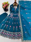 Indian Anarkali Gown Bollywood Designer Salwar Kameez Pakistani Dress Suit Party