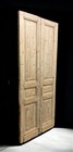 Antique French Double Doors  40 25x93 25  European Doors  Flat Panel Doors  A637