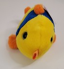 Vintage Puffkins Jules Striped Fish 4 1 2  Swibco Plush Stuffed Animal 1994