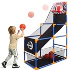 Arcade Basketball Game Set With 4 Balls And Hoop  Kids Basketball Hoop Indoor