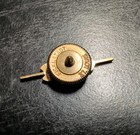 Vintage Mac Military Insignia Hat Lapel Pin Gold Tone Enamel