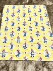 Vintage Raggedy Ann   Andy Handmade Baby Blanket Quilt 42 X 53 Rare Find