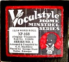 Qrs Vocalstyle Word Roll Title As Listed In Picture  Xp-168 Player Piano Roll