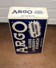 Vintage Argo Gloss Laundry Starch 16 Oz New Old Stock Sealed Blue Box